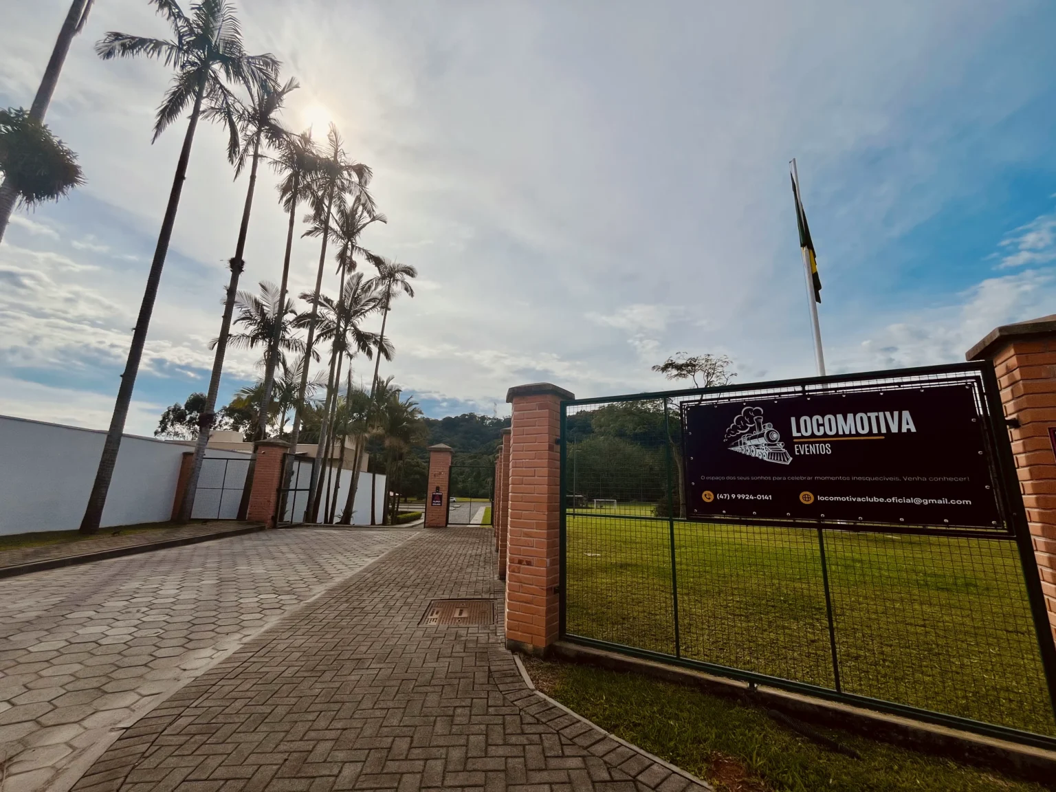 Estrutura Clube Locomotiva Eventos